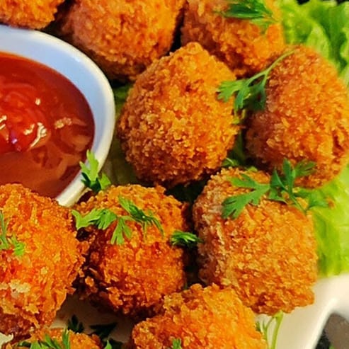 Chicken Popcorn – Fishy Wishy