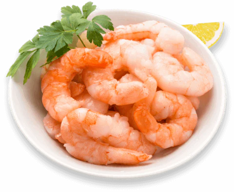 Super Large Prawns Peeled and  Deveired