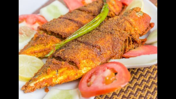 Masala Rava Whole Bangda Fish Fry