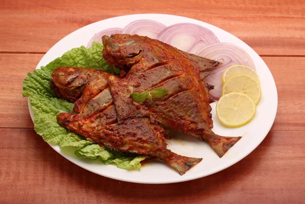 Malvani Whole Pomfret Fish Fry